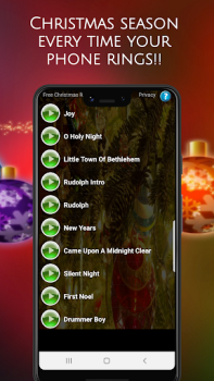 Télécharger Sonneries de Noël Personnalisation pour Android Capture d'écran 5