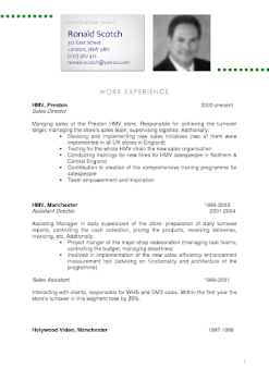 Télécharger CV Examples: PDF CV Templates Éducation pour Android Capture d'écran 7