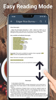 Télécharger Ebook et PDF Reader Livres et guides pour Android Capture d'écran 5