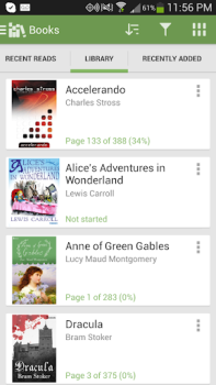 Télécharger Aldiko Classic Livres et guides pour Android Capture d'écran 3