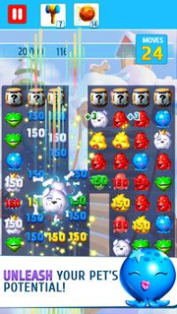 Télécharger Puzzle Pets - Popping Fun Jeux de réflexion pour Android Capture d'écran 3