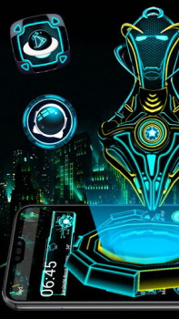 Télécharger 3D Iron Man Launcher Theme Personnalisation pour Android Capture d'écran 4