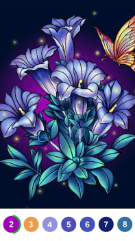 Télécharger Jeux coloriage Paint by Number Jeux de société pour Android Capture d'écran 3