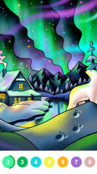 Télécharger Jeux coloriage Paint by Number Jeux de société pour Android Capture d'écran 4