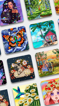Télécharger Jeux coloriage Paint by Number Jeux de société pour Android Capture d'écran 7