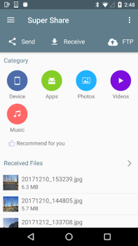 Télécharger Transfert de fichiers WiFi Outils pour Android
