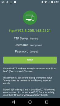 Télécharger Transfert de fichiers WiFi Outils pour Android Capture d'écran 5