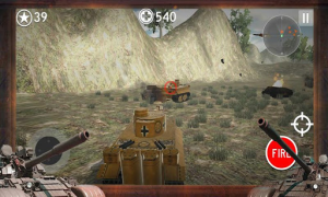 Télécharger 3D Tank Battle Action pour Android Capture d'écran 3