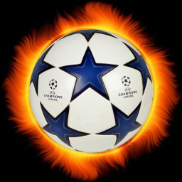 Logo Pénalité de football. Coups au