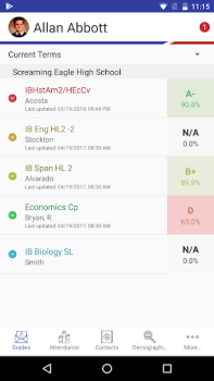 Télécharger Aeries Mobile Portal Éducation pour Android Capture d'écran 3