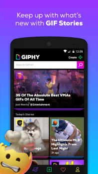 Télécharger GIPHY: GIFs, Stickers & Clips Lecteurs et éditeurs de vidéos pour Android Capture d'écran 2