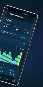Télécharger Sleepzy : Analyse du sommeil Mode de vie pour Android Capture d'écran 2