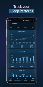 Télécharger Sleepzy : Analyse du sommeil Mode de vie pour Android Capture d'écran 3