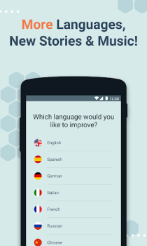 Télécharger Beelinguapp: leçons d'anglais Éducation pour Android Capture d'écran 2