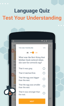 Télécharger Beelinguapp: leçons d'anglais Éducation pour Android Capture d'écran 5