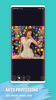 Télécharger Changeur d'arrière-plan Emoji Photo pour Android Capture d'écran 7