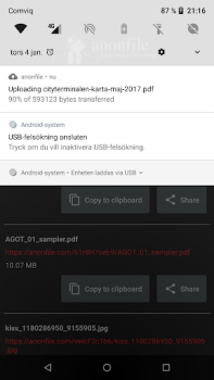Télécharger Anonfile Outils pour Android Capture d'écran 3
