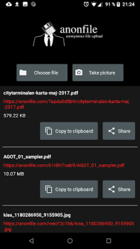 Télécharger Anonfile Outils pour Android Capture d'écran 5