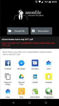 Télécharger Anonfile Outils pour Android Capture d'écran 6