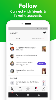 Télécharger Dubsmash Lecteurs et éditeurs de vidéos pour Android Capture d'écran 6