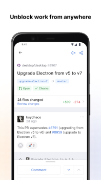 Télécharger GitHub Travail pour Android Capture d'écran 3
