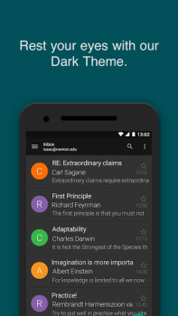 Télécharger Aqua Mail, rapide et sécurisé Communication pour Android Capture d'écran 5