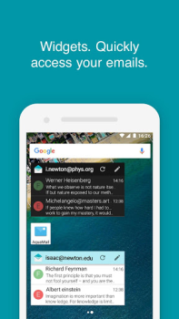 Télécharger Aqua Mail, rapide et sécurisé Communication pour Android Capture d'écran 7