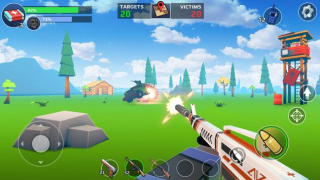 Télécharger PIXEL'S UNKNOWN BATTLE GROUND Action pour Android Capture d'écran 2