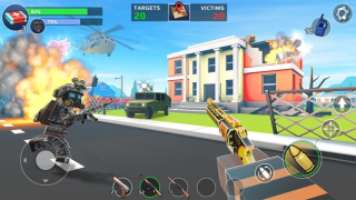 Télécharger PIXEL'S UNKNOWN BATTLE GROUND Action pour Android Capture d'écran 3