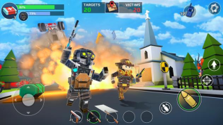 Télécharger PIXEL'S UNKNOWN BATTLE GROUND Action pour Android Capture d'écran 4