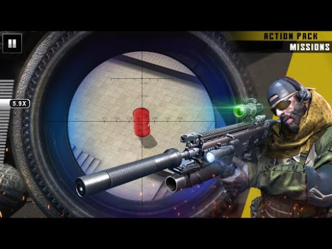 Télécharger Sniper Mission Games Offline Action pour Android Capture d'écran 8