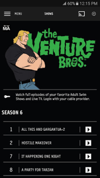 Télécharger [adult swim] Divertissement pour Android Capture d'écran 5