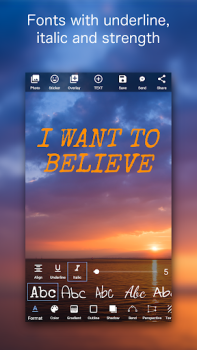 Télécharger Ajouter du Texte sur la photo Photo pour Android Capture d'écran 2