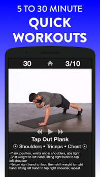 Télécharger Entraînements Quotidiens* Santé et forme physique pour Android Capture d'écran 3