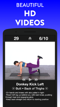 Télécharger Entraînements Quotidiens* Santé et forme physique pour Android Capture d'écran 4