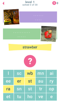 Télécharger 2 Indices: Mots et Syllables Jeux de mots pour Android Capture d'écran 2