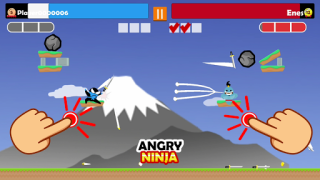Télécharger Saut Ninja Party 2 joueur jeu Arcade pour Android Capture d'écran 4