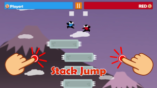 Télécharger Saut Ninja Party 2 joueur jeu Arcade pour Android Capture d'écran 6