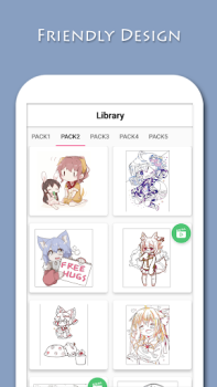 Télécharger Anime - Paint by Numbers Divertissement pour Android Capture d'écran 7