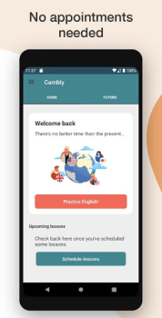 Télécharger Cambly : Anglais natif Éducation pour Android Capture d'écran 4