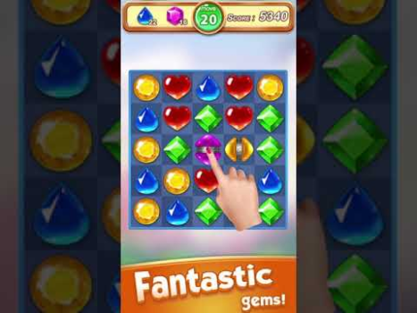 Télécharger Gems & Jewel Crush - Match 3 Jeux de réflexion pour Android