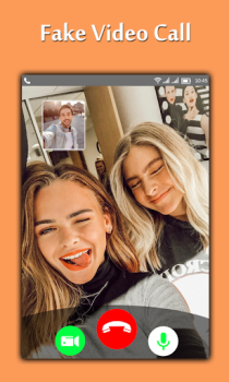 Télécharger Fake Video Call Girlfriend Call Divertissement pour Android Capture d'écran 2