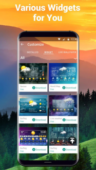 Télécharger Daily weather forecast widget Météo pour Android Capture d'écran 7