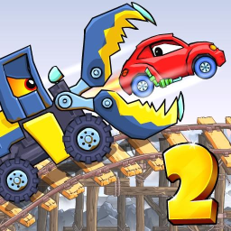 Logo Car Eats Car 2 - Racing Game