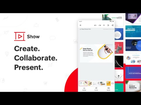 Zoho Show: Outil présentation