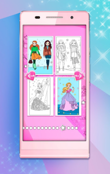 Télécharger Girls Coloring Pages Occasionnel pour Android Capture d'écran 5