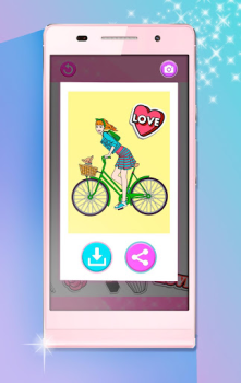 Télécharger Girls Coloring Pages Occasionnel pour Android Capture d'écran 7