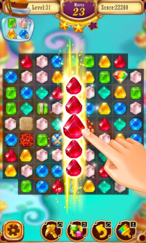 Télécharger monde des bijoux fous Jeux de réflexion pour Android Capture d'écran 3