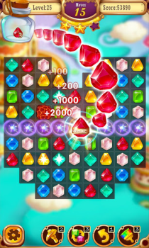 Télécharger monde des bijoux fous Jeux de réflexion pour Android Capture d'écran 4