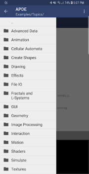 Télécharger APDE - Android Processing IDE Outils pour Android Capture d'écran 4